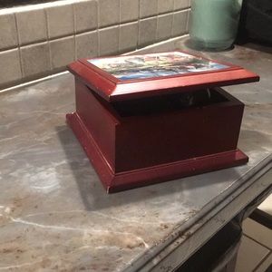 Musical jewelry box.